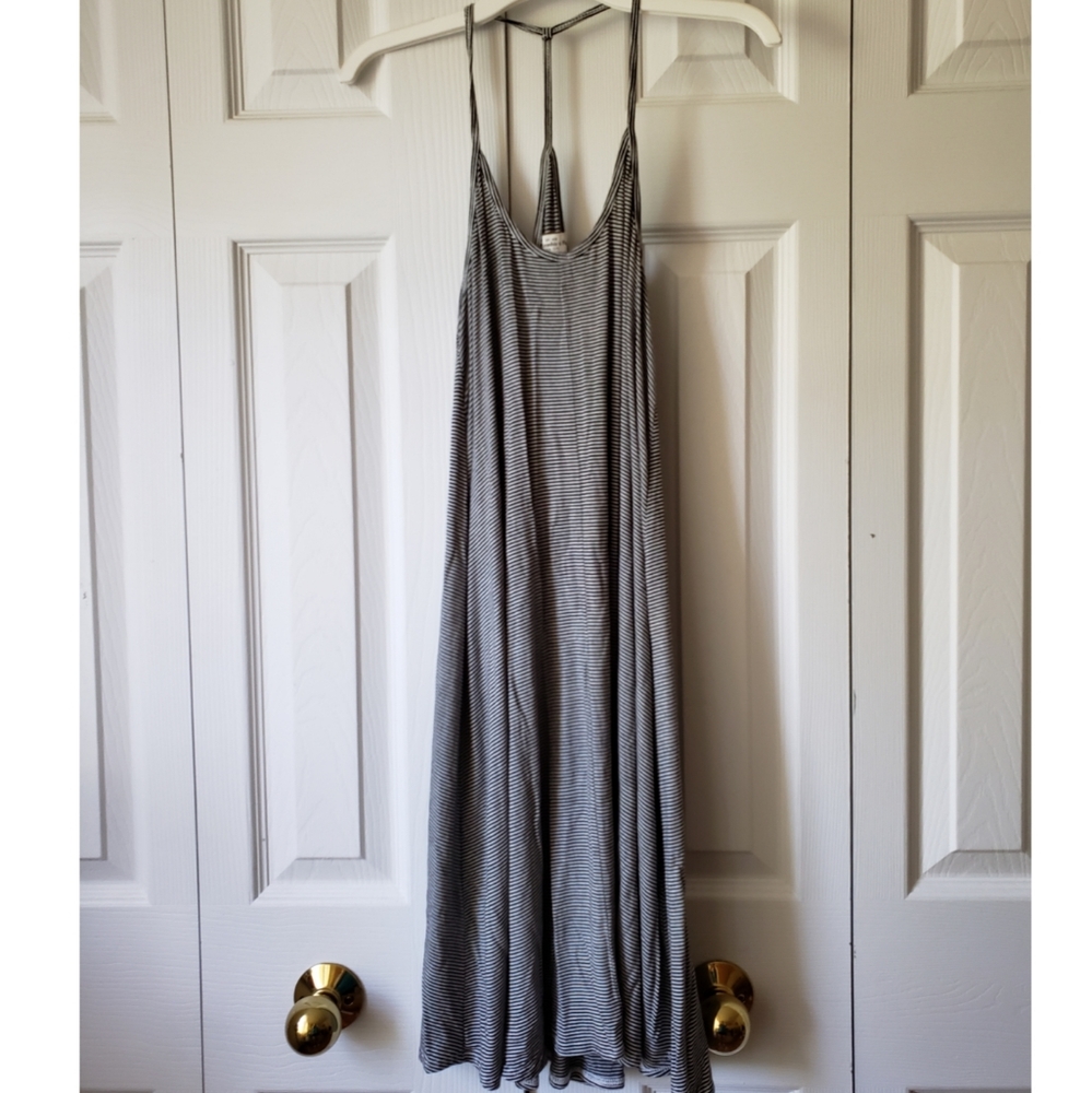 🌸Abercrombie & Fitch| Striped Jersey Swing Dress